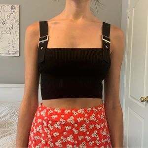 Topshop cropped tank